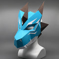 Azure Dragon - Moving Jaw Mask