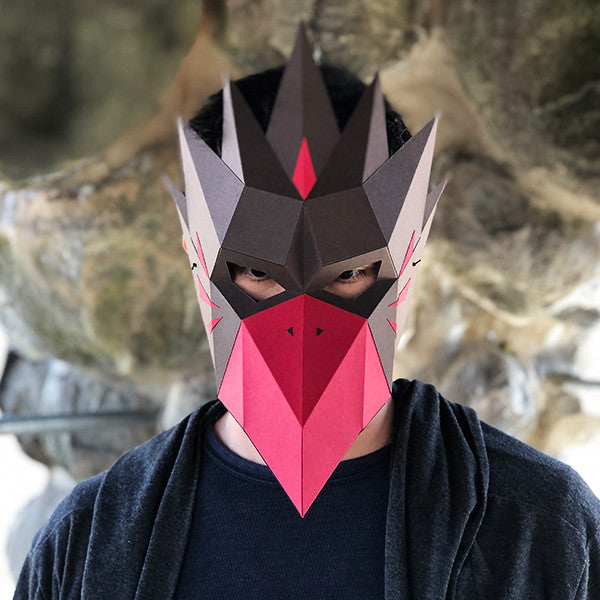 Crow Tengu - Full Mask