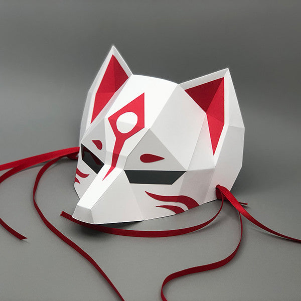 Kitsune - Half Mask