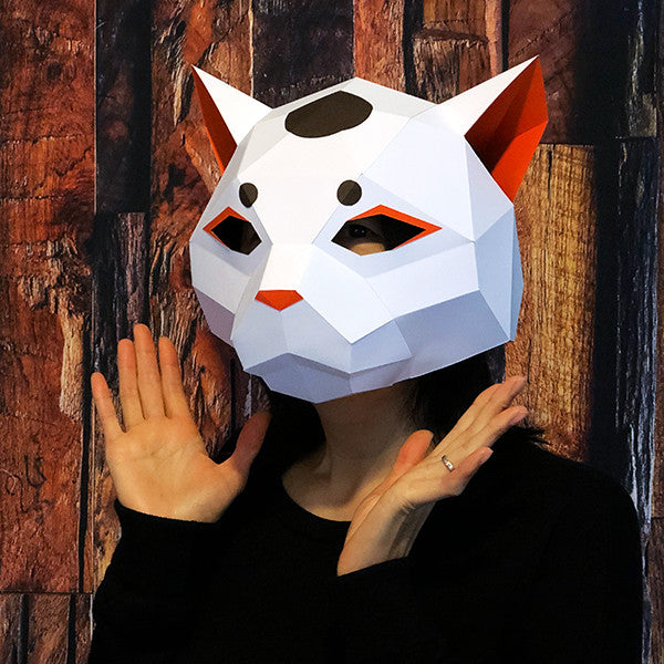 Nekomata - Yokai | Cat Head Mask