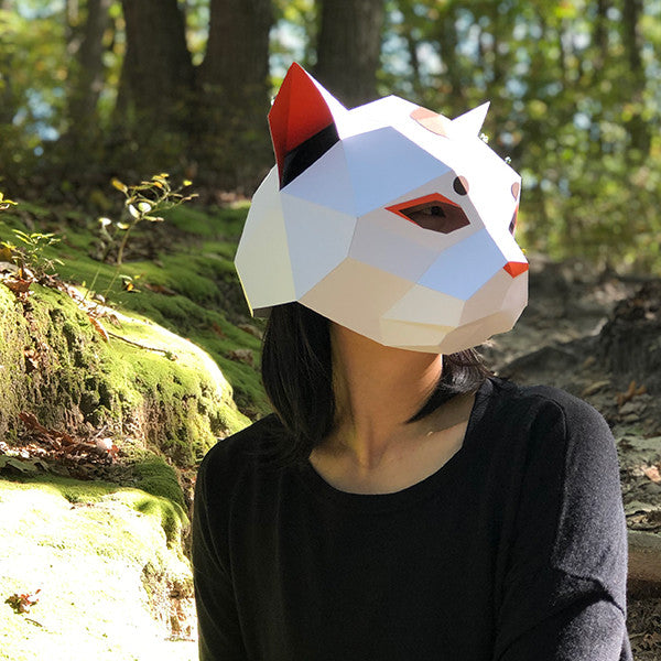 Nekomata - Yokai | Cat Head Mask